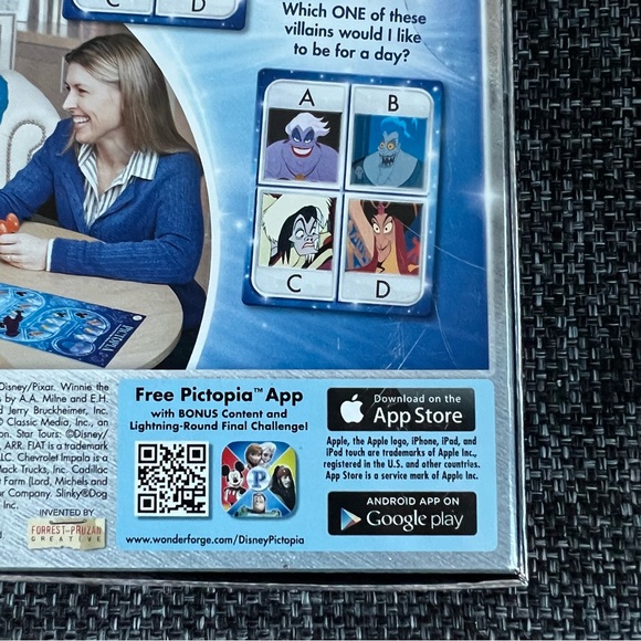NIB Disney Pictopia Family Picture-Trivia Game - Picture 5 of 9